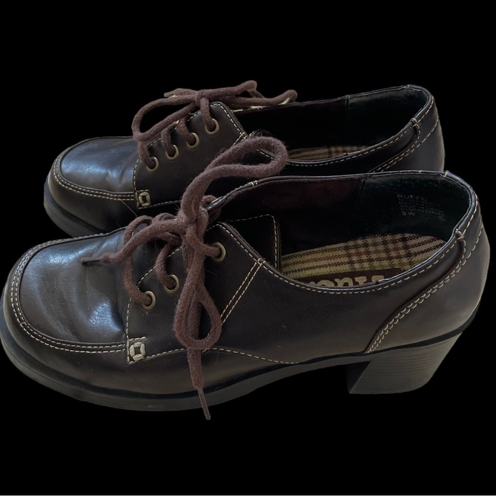 ❦ Vintage Mudd chunky oxford heels ❦